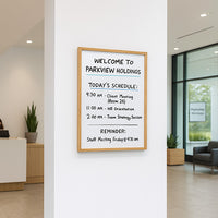 16x20 Wood Framed White Board Dry Erase Marker Boards