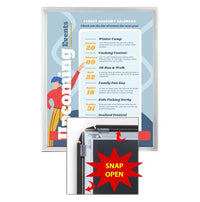24 x 24 Poster Snap Frames Mitered with 1 1/4" Wide Aluminum Poster Snap Frame | 6 Finishes