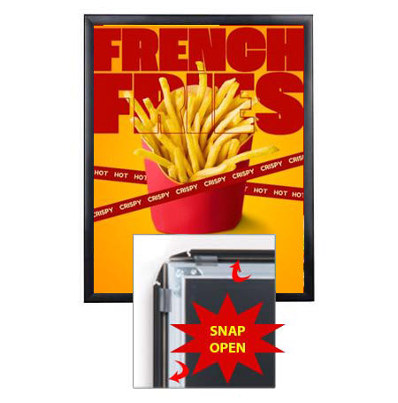 30 x 36 SwingSnaps Front Loading Poster Snap Frames (1 1/4" Mitered Corners)