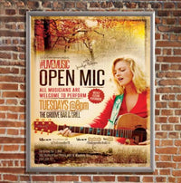 Weatherproof 22x28 Snap Frame Poster Sign Holder | Silver Metal Frame Finish