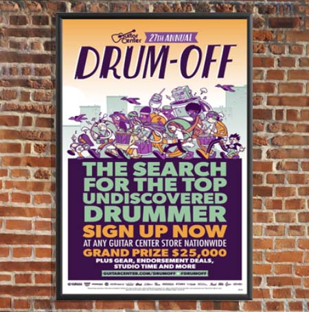 Weatherproof 24x36 Snap Frame Poster Sign Holder | Black Metal Frame Finish