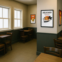 8.5 x 14 SwingSnaps Front Loading Poster Snap Frames (1 1/4" Mitered Corners)