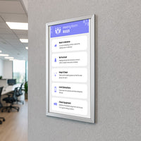 20 x 24 SwingSnaps Front Loading Poster Snap Frames (1 1/4" Mitered Corners)