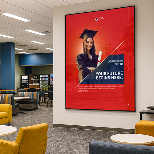 Extra Large Snap Open Frame 60x96 Front Loading Poster Snap Frames (1 1/4" Mitered Corners)