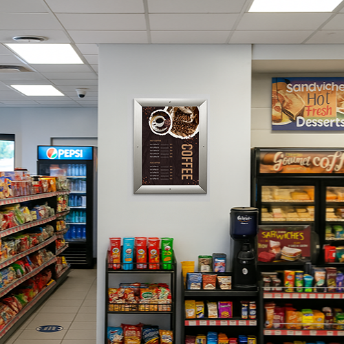 SwingSnap Security Poster Snap Frame with Screws + Key Tool 35+Sizes