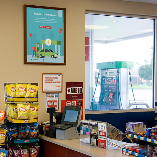 Wood Poster Snap Frames 28 x 44 (for MOUNTED GRAPHICS)