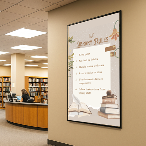 Extra Large 48x72 Poster Snap Frame with 1 1/4" Mitered Corners, Snap Open, Fast Change Aluminum Frames