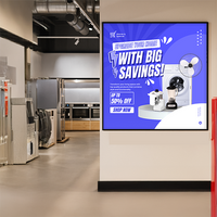 Extra Large Snap Open Frame 72x72 Front Loading Poster Snap Frames (1 1/4" Mitered Corners)