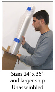 27x41 Quick Change Security Screw Snap Frames | Security Poster Grip Frames | 27x41 Quick Clip Poster Frames