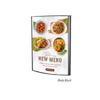 Convex Sign Holder Poster Display Wall Mount