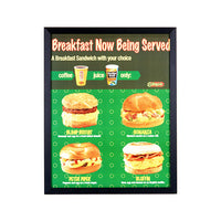 BLACK METAL FRAME 27x39 SIGN HOLDER