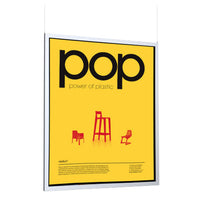 30 x 40 EXTRA LARGE CEILING MOUNT SIGNHOLDER FRAMES