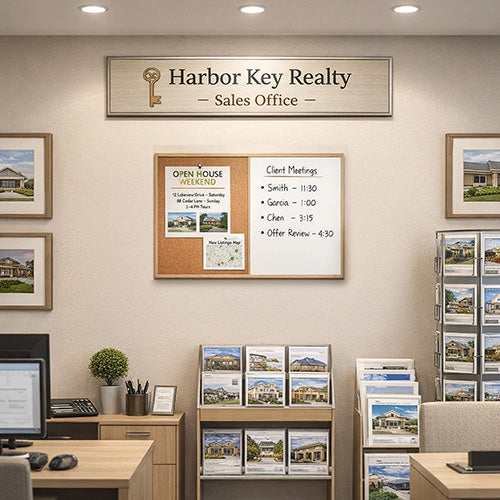 Value Line Combo Board 36x24 Wood Framed Cork Bulletin Marker Board (Open Face with Wood Trim)