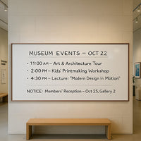 36x72 Wood Framed White Board Dry Erase Marker Boards