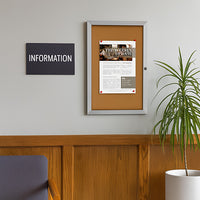 1.25 Inch Deep Super Slim Elevator Display Cases 20 x 24