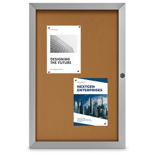 1.25 Inch Deep Super Slim Elevator Display Cases 22 x 28