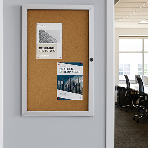 1.25 Inch Deep Super Slim Elevator Display Cases 22 x 28