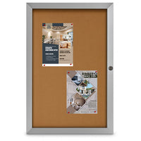 1.25 Inch Deep Super Slim Elevator Display Cases 16 x 20