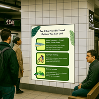 Extra Large Snap Open Frame 40x50 Front Loading Poster Snap Frames (1 1/4" Mitered Corners)