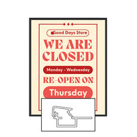 MINI 24x48 Poster Snap Frames (.60" Wide Frame Profile)