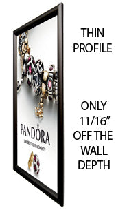 8.5" x 11" Quick Poster Snap Frames with Security Tool