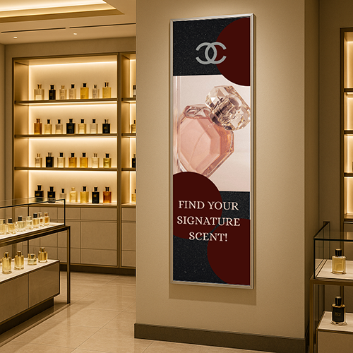 Extra Large Snap Open Frame 24x84 Front Loading Poster Snap Frames (1 1/4" Mitered Corners)