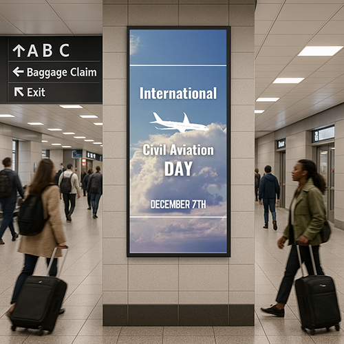 Extra Large Snap Open Frame 36x84 Front Loading Poster Snap Frames (1 1/4" Mitered Corners)