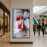 Extra Large 48x84 Poster Snap Frames | Aluminum Snap Open Frame 1 1/4" Profile with Mitered Corners