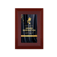 Wood 362 Poster Display SwingFrames 16x24 with Matboard