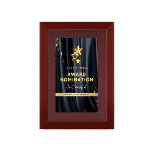 Wood 362 Poster Display SwingFrames 16x24 with Matboard