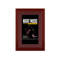 Wood 362 Poster Display SwingFrames 11x17 with Matboard