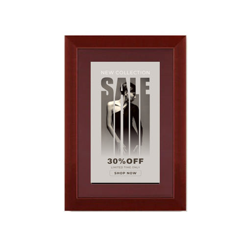 Wood 362 Poster Display SwingFrames 27x39 with Matboard