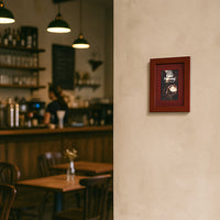 Wood 362 Poster Display SwingFrames 20x28 with Matboard