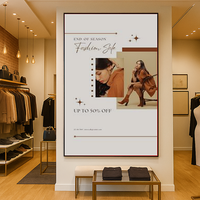 Extra Large Snap Open Frame 48x96 Front Loading Poster Snap Frames with 1 1/4" Mitered Corners