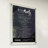 12 x 18 Sign Holder with Standoff Hardware