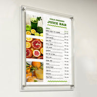 27 x 41 Sign Holder with Standoff Hardware