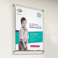 20 x 30 Sign Holder with Standoff Hardware