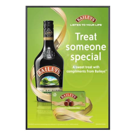 Picture Frames | Classic Metal Poster Displays 40 Frame Sizes + 6 Finishes, Small Documents to XL Graphic Sizes