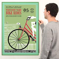 GREEN 8.5x11 METAL FRAME WITH KELLY GREEN MATBOARD (SHOWN in PORTRAIT ORIENTATION)