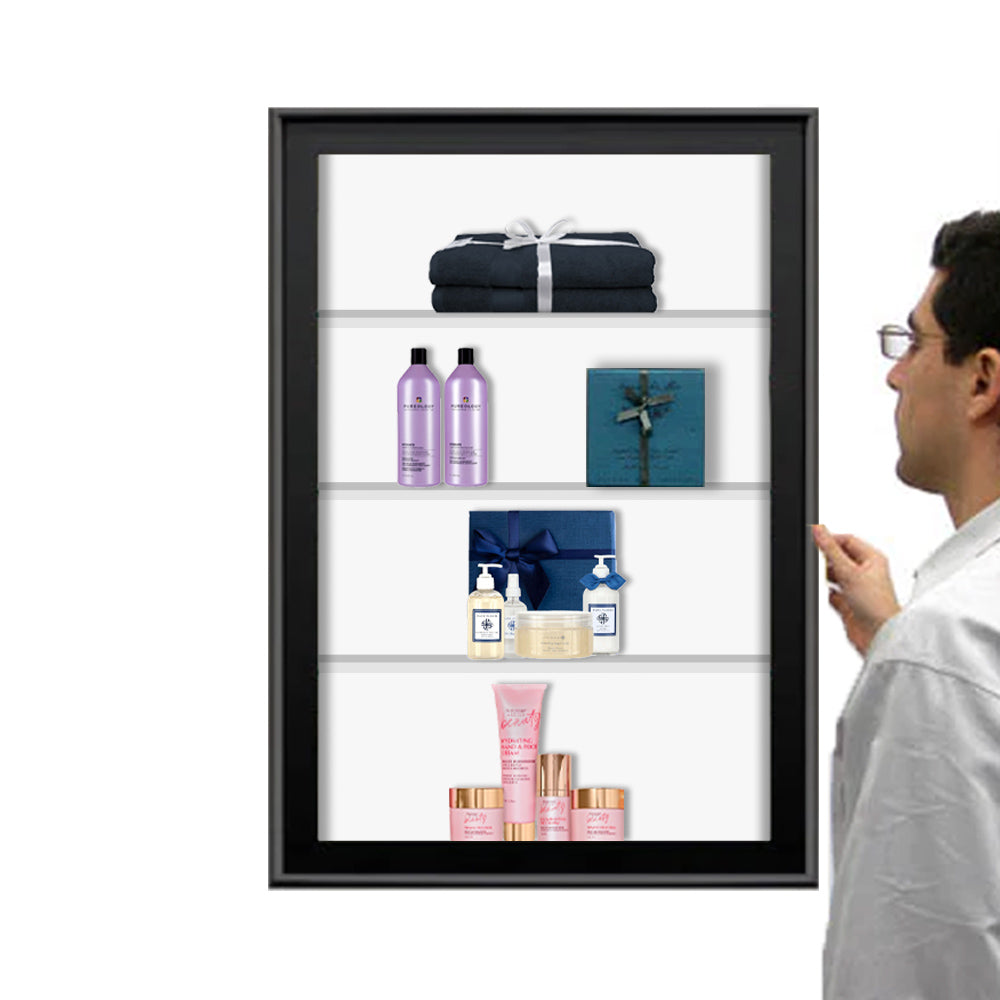 SwingFrame Metal Frame Display Cases 12