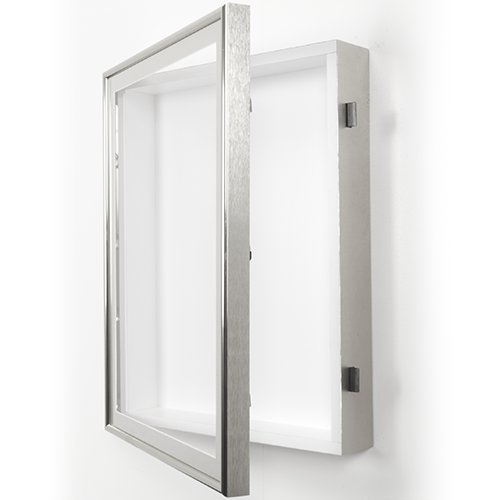 SwingFrame Designer, Swing Open, Metal Framed Shadow Box 2" Deep in 12 Sizes and Custom