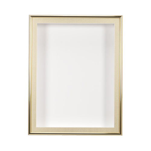 SwingFrame Designer 4-Inch Deep Shadow Box | Swing Open, Metal Frame Display Case in 12 Sizes