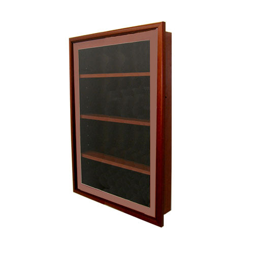 Designer Wood Shadow Box Swingframes with Wooden Shelves (12" Deep) Displays4Sale Designer Wood Shadow Box Swingframes with Wooden Shelves (12" Deep) Displays4Sale