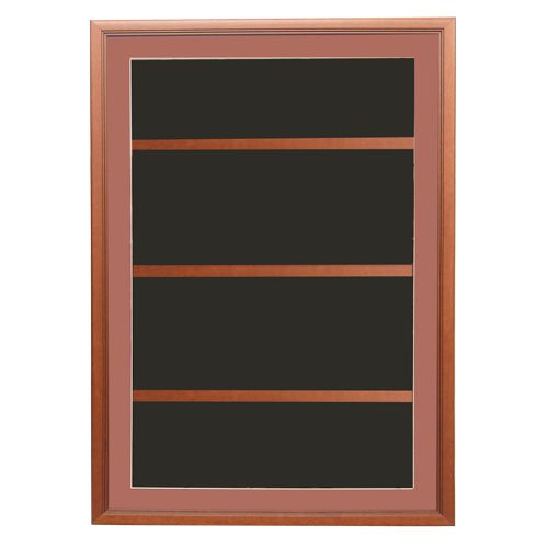 Designer Wood Shadow Box SwingFrame with Adjustable Wooden Shelves | 3-Inch Deep Shadowbox, 25+ Sizes