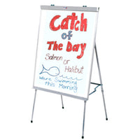 DRY ERASE WHITE BOARD EASELS WITH 4 LEG POSTS