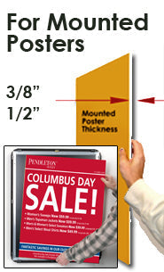 EXTRA LARGE - EXTRA DEEP 36 x 84 Sign Holder Snap Frames (1 5/8 ...