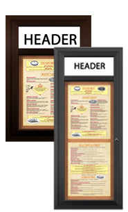 Indoor Menu Displays | Indoor MenuCases
