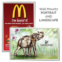 Euro Security Snap Frames 20" x 30" is great for any indoor space, including galleries, malls, retail stores, airports, hotels, restaurants, restrooms, elevators, etc.