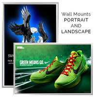 Euro Security Snap Frames 24" x 36" is great for any indoor space, including galleries, malls, retail stores, airports, hotels, restaurants, restrooms, elevators, etc.