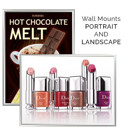 Euro Security Snap Frames 30" x 40" is great for any indoor space, including galleries, malls, retail stores, airports, hotels, restaurants, restrooms, elevators, etc.